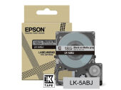  Original Epson LK-5ABJ C53S672087 DirectLabel-Etiketten schwarz auf grau matt 